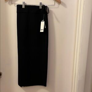 NWT Bar III Black Midi Pencil Skirt